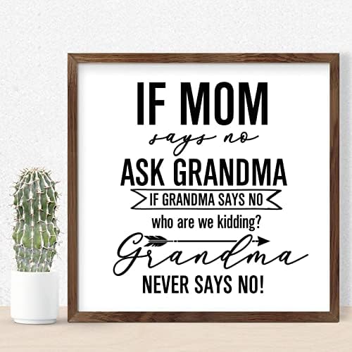 Ако майка ми казва Не, Питай баба си, Ако баба ми Казва Не на Някого, Ние се Заблуждаваме, Баба, Дървена Рамка и Отпечатан
