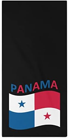 Кърпа с флага на Панама, Кърпа за миене на съдове, 28,7 х 13,8, Кърпи За лице, Кърпи от най-добрите Влакна, Добре Абсорбиращи Влагата, Кърпи за Ръце