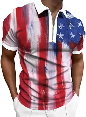 Тениска MIASHUI, модни мъжки тениски с 3D дигитален печат, джоб с ревери, с къс ръкав, ежедневни модерна