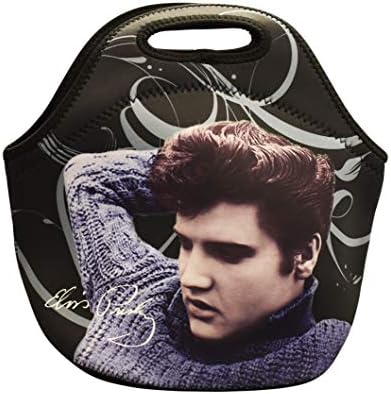 Утепленная Чанта за Обяд от компанията Midsouth Products Elvis Presley - Син Пуловер