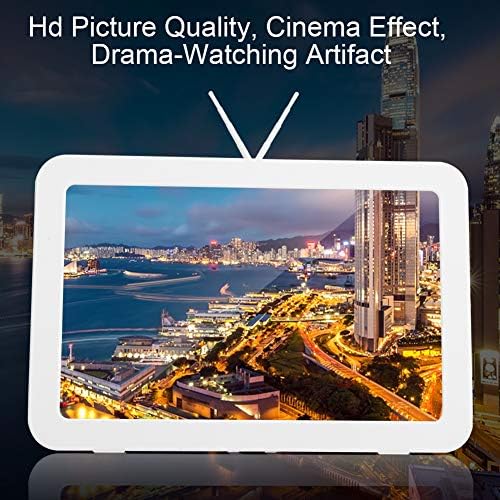 10-инчов 3D Лупа на екрана, HD Видеодисплей Мобилен телефон, Проектор с Повишен Усилване, Увеличава със Сгъваем държач-стойка