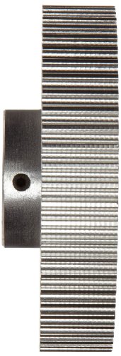 66AT10/44 0 Аметрический алуминиева ролка ГР с метрическим стъпка, стъпка 10 мм, за колан с ширина 50 мм, 44 зъба, външен