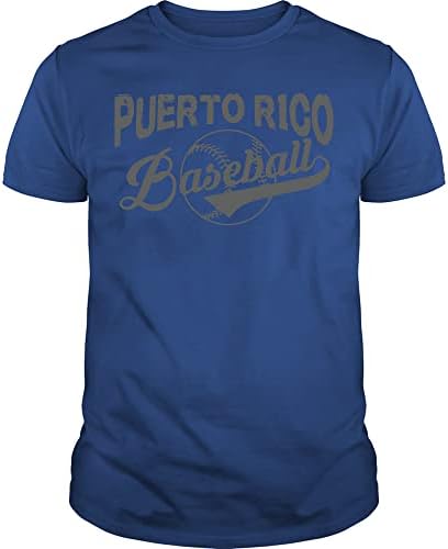 Пуерто Рико Бейзбол Boricua Power на бейзболен тениска с Диаманти