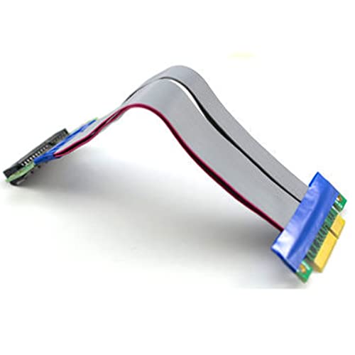 Удлинительный кабела PCIE 2.0, от 4X до 4X, от M до F, Пряка до пряка, 15 см / (обща дължина 18 см)