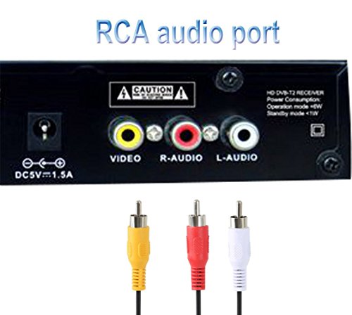 Conwork 3,5 мм Стерео Мъжки на 3 RCA Plug-Сплитер Удлинительный Кабел за Аудио-Видео Порт AUX