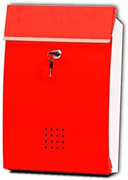 CXDTBH Стенен монтаж Метална пощенска кутия за къщи, апартаменти, пощенска кутия с ключ, Антикоррозийный Кутия