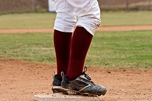 Мъжки бейзболни чорапи RBI по-Горе телета Sof Sole Екип Athletic Performance Чорапи Youth