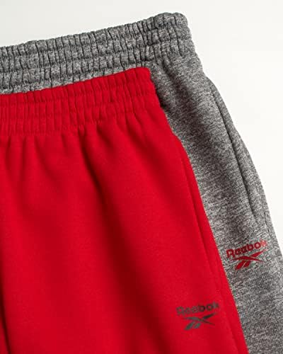 Спортни панталони Reebok, за активни бегачи, за момчета - 4 комплекта флисовых спортни панталони (Размер: 4-16)