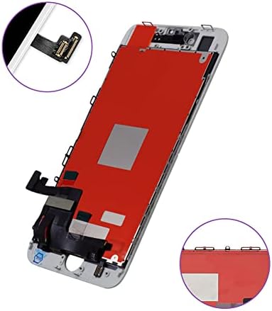 SIMDOG за iPhone 8/SE 2020 Подмяна на екрана 2-ро поколение Черно, сензорен LCD-дигитайзер с инструменти за ремонт на A2275, A2298, A2296. с водоустойчив уплътнение + Инструменти за ремо?