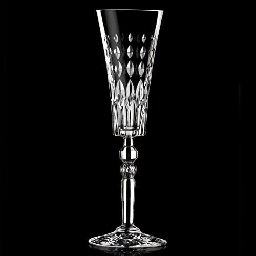 RCR Италия Чаша за флейта Мерилин-Комплект от 6 теми, 170 мл
