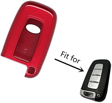 Нова Червена Боя Smart 4 Бутони на Дистанционното на Ключа за Носене на Притежателя Защитна Чанта за Kia K2 K5 Rio Kia