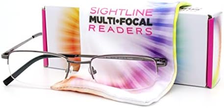 Многофокусные Очила за четене Sightline 6000 От Оръжеен метал с увеличаване на 2,50