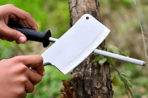 Пръчка за заточване на ножове от Хонингованной са станали 12 см, Дръжка за заточване на ножове от висококачествена