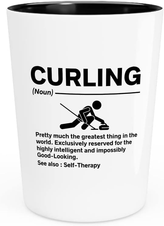 Спортна чаша за кърлинг 1,5 мл - Определяне на кърлинг - Фенове на отбор по хокей игри на леда, уникална стратегия играч