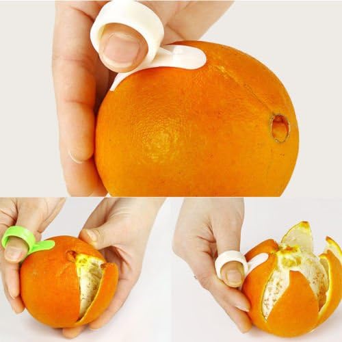 Набор от Овощечисток за портокали Cosmer, Лесно Откриване белачка за цитрусови плодове, машина за кори на лимон,
