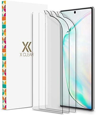 Защитно фолио XClear 3 Pack, предназначени за Galaxy Note 10 Plus /Note 10 Плюс 5 ГРАМА (2019) [Подходящ за използване в джоба]