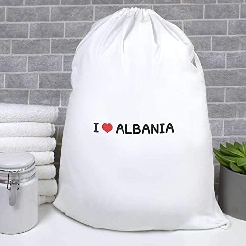 Чанта за дрехи /измиване/за съхранение на I Love Албания (LB00021316)