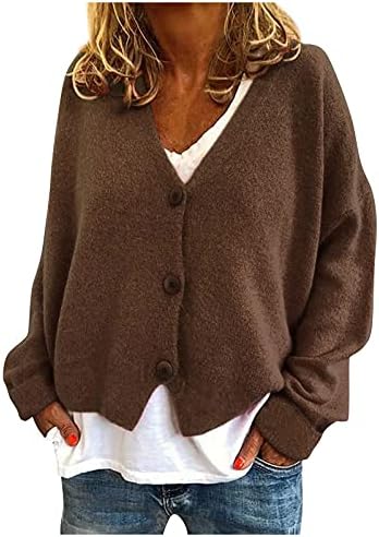 Пуловер с дълъг ръкав Minge Ladie's College Есента, С отворена предна част, Елегантен Джърси, Удобен Пуловер С