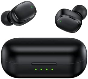 Безжични слушалки Bluetooth Слушалки с USB-C Калъф за бързо зареждане на ухото Слушалки IP6 Водоустойчив LCD