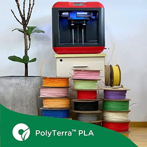 Polymaker Matte PLA-конец 1,75 мм, опаковка от PLA, картонена макара 2,1 кг, PLA-конец 1,75 - Конци за 3D-принтер