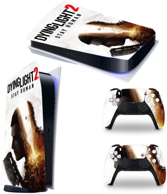 Zombie Game-Кожа PS5 за Playstation 5 Disc Издание с пълен комплект конзола и контролер (подходящ само за версия