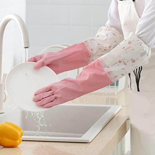 Работни ръкавици Healifty, 2 Чифта Ръкавици За миене на съдове, Ръкавици за почистване на дома, Непромокаеми Ръкавици за Многократна