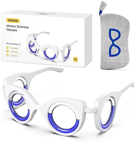 Очила NEOISM Против морска болест, които Правят Автомобилна Гадене, Въздушна Гадене, Очила от Морска болест, Леки Преносими
