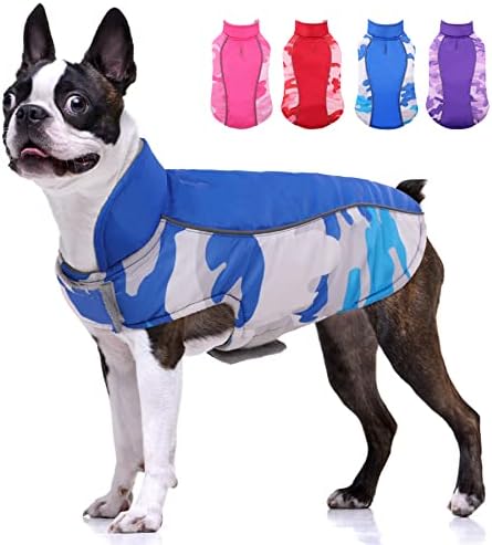 Палто за кучета MIGOHI, Светоотражающая Ветрозащитная Яке за Кучета с Руното Облицовка, Непромокаеми Зимни Палта за кучета,