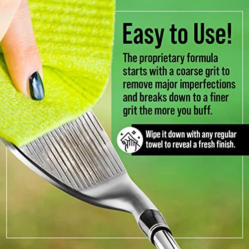Полироль за стикове за голф, за възстановяване на вашите стикове - Произведено в САЩ - Средство за почистване на