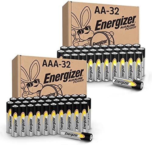 Батерии Energizer Power Alkaline AAA и Max AA В опаковка, 64 батерии тип ААА и 4 батерии тип АА (брой 68 броя)