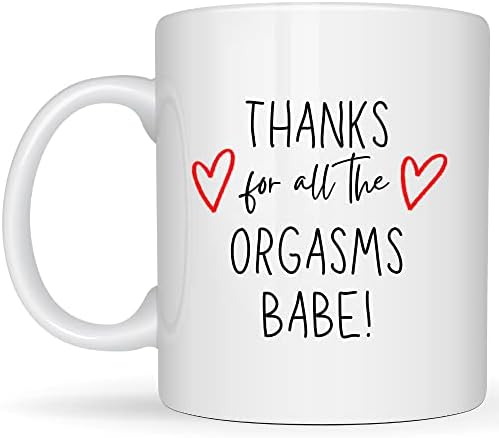 Благодаря на Всички За Оргазми, Скъпа, Кафеена Чаша с 11 грама, Чашата на Сексуалната Новост, Забавна Чаша, Забавна,