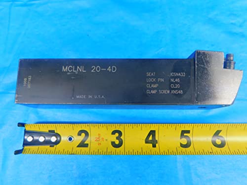Титуляр на струг MCLNL 20-4D с квадратна опашка 1 1/4 CNMG 432 Вложки 6 OAL - AR7403AP1