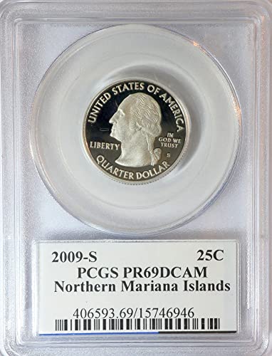 2009 -Та Териториален тримесечие на Северните Марианските острови PCGS PR-69