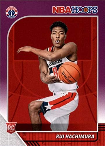 2019-20 Обръчи Панини Лилаво 206 Руи Хачимура Вашингтон Уизардз Баскетболно Търговска картичка НБА