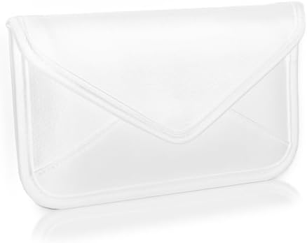Калъф BoxWave за LG K10 (2018 Г.) (Case by BoxWave) - Луксозни Кожена чанта-месинджър, дизайн своята практика-плик