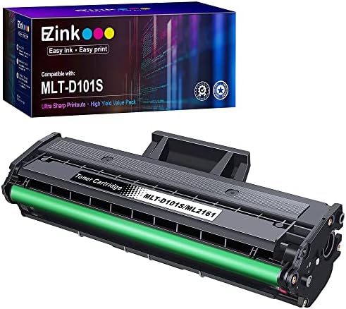 E-Z Ink (TM Съвместима тонер касета за Samsung MLT-D101S 101S MLTD101S за използване с вашия принтер ML-2166W ML-2160