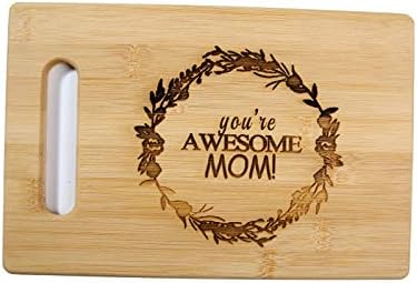 Подарък за майката–Специална Дъска за Рязане Бамбук С Сърце Любов Дизайн Подарък За Мама Подарък за Деня На Майката Подарък