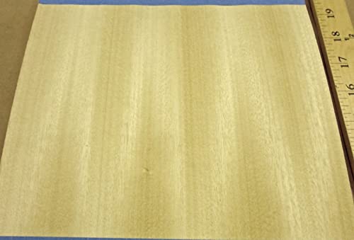 Дървен фурнир в лента с панделка Avodire 9 x 9 без рамка (суров фурнир) с дебелина 1/42