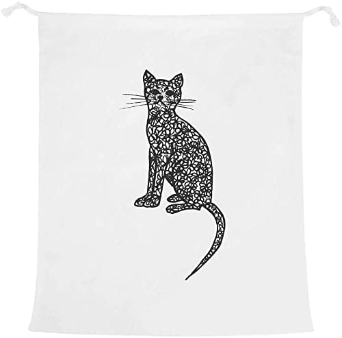 Чанта за дрехи Azeeda Седнала котка /Пране /Съхранение (LB00023127)