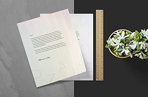 Дизайнерски Текстурирани хартия, 50 Листа, Размер на буквите 8.5 x 11 инча Дизайнерска хартия за печат, за декоративно и приложно