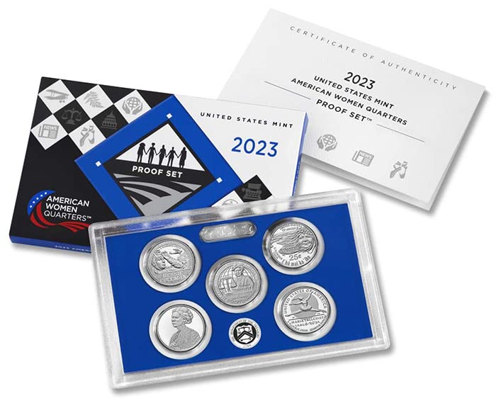 2023-e Американски Женски Четвертаки В рамките на защитен Пакет Quarter Избор на Монетния двор на САЩ, Без да се