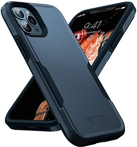 NTG [Калъф 1-во поколение, разработена за iPhone 12 Pro Max, Сверхпрочный, Траен Лек Тънък устойчив на удари Защитен калъф