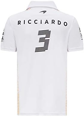 Тениска поло на мъжкия отбор на McLaren F1 2021 Даниел Рикардо