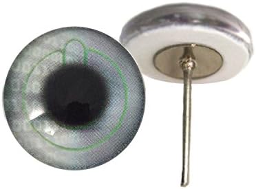 Дизайн бутона за включване на компютъра Стъклени Очи На Телени Штыревых лагери за Производството на фетровых кукли и други Занаяти (12 мм)