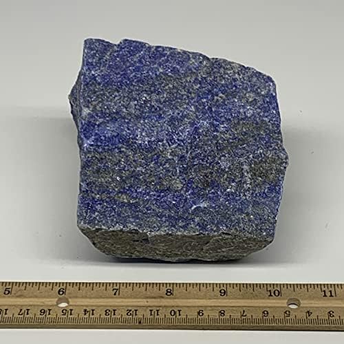 1400 Грама, 4 x4x3.1, Образци на естествени необработени кристали, лазурит от Афганистан, B21466