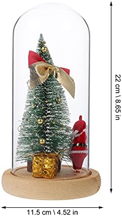 Пълнители за Отглеждане Светещо Коледно Дърво Стъклен Купол: Led Коледно Дърво в-Куполна Повърхност, Мини-Ела