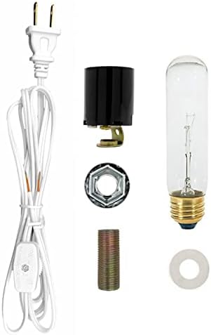 Комплект кабели за голямото коледно Creative Hobbies® ML1-25B6, лампа с нажежаема жичка с мощност 25 W, стандартно