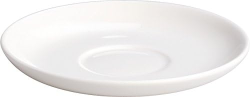 Чиния Alessi На всички времена За чаши за мока от костен порцелан (комплект от 4 броя), бяло