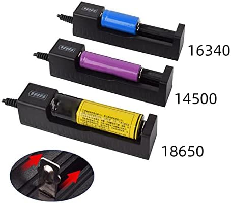 Taidacent 5 бр 26650 18650 Умен USB вход Мултифункционален Литиевое Зарядно Устройство с Лампичка С 3.7-4.2v