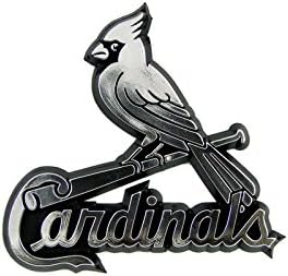 MLB - Формованная хромирана емблема на Сейнт Луис Кардиналс